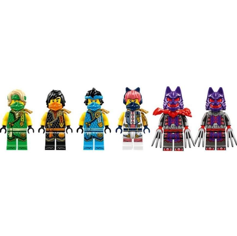 NichigoP　5色*4個計20体 Conjunto de brinquedos LEGO NINJAGO Arc Dragon of Focus com 8